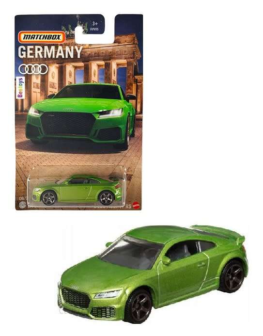 Matchbox Car Germany series Audi TT RS 2020 1/64 scale