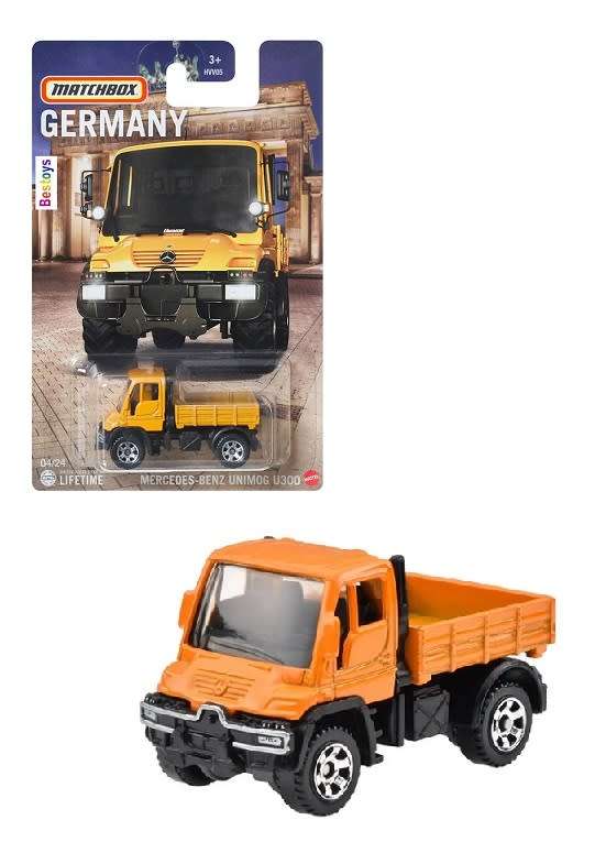 Matchbox Diecast Model Car Germany series Mercedes Benz Unimog U 300 U300
