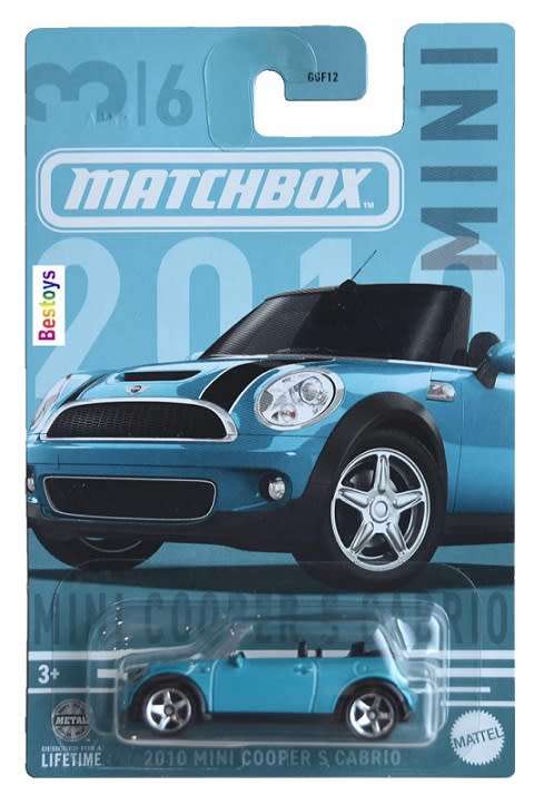 Matchbox Mini series Mini Cooper S Cabrio 2010