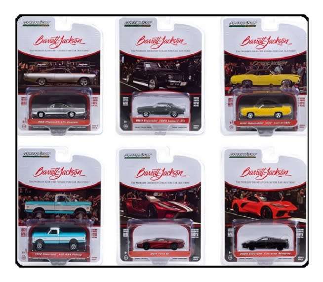 Greenlight Diecast Model Car Barrett Jackson Auction Series Chevy Chevrolet Corvette Stingray 2020