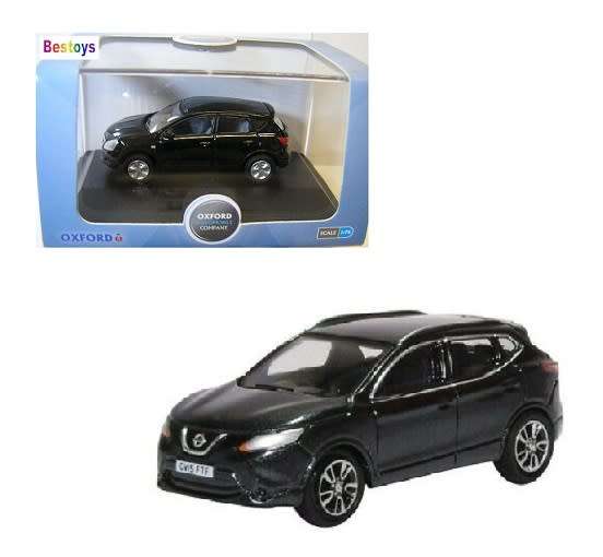 Oxford Diecast Model Car NQ002 Nissan Qashqai 1/76 OO railway scale