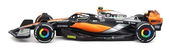 Burago 38087 Formula 1 F1 McLaren MCL 60 MCL60 No 4 Norris 2023 GP 1/43 scale