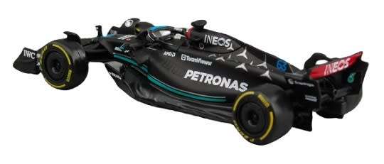 Burago 38080 Formula 1 F1 Mercedes AMG W14 E 2023 GP No 63 Russell "Petronas"