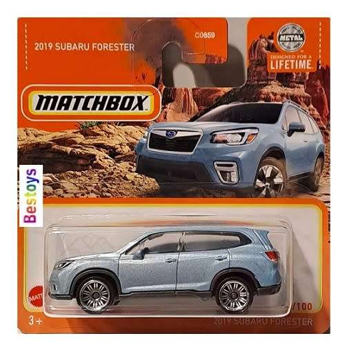 Matchbox Diecast Model Car 2023 78/100 Subaru Forester 2019 1/64 scale