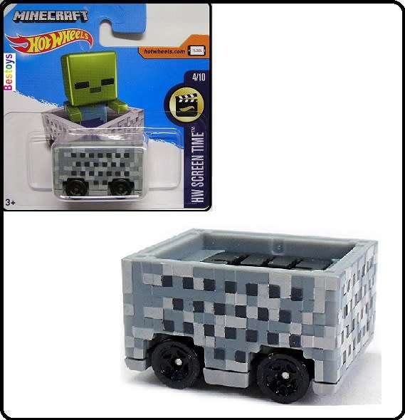 Hotwheels Hot Wheels Diecast Model Car 2017 24/365 XBox Gaming Minecraft Minecar