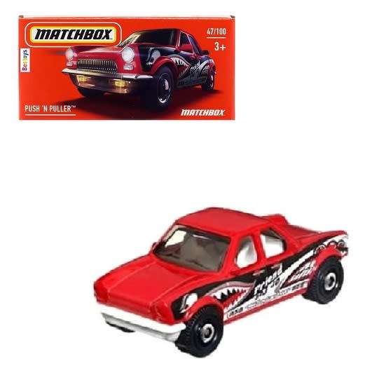 Matchbox Power Grab 2022 47/100 Push N Puller 1/64 scale