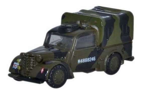 Oxford Diecast Model Car TIL001 Austin Tilly Van Military 9th Survey Reg. 1/76 OO railway scale