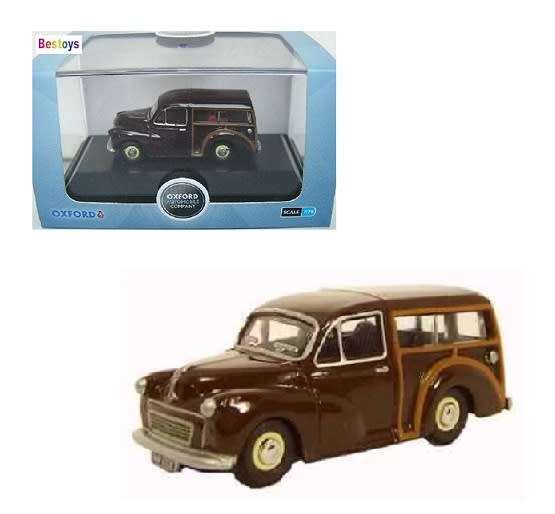 Oxford Diecast Model Car MMT003 Morris Minor Traveller Woody 1/76 OO railway scale