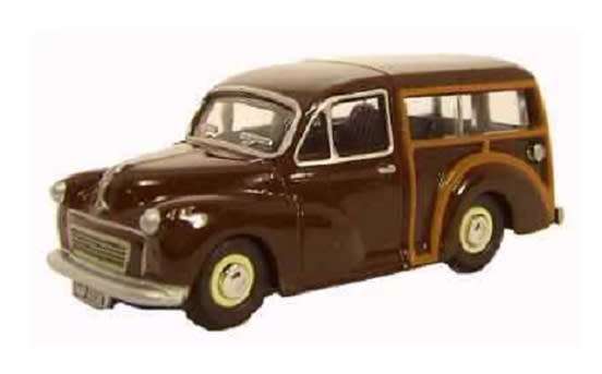 Oxford Diecast Model Car MMT003 Morris Minor Traveller Woody 1/76 OO railway scale