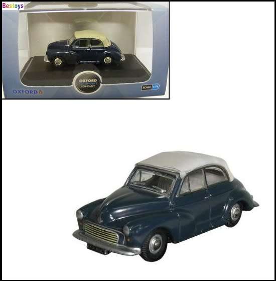 Oxford Diecast Model Car MMC004 Morris Minor Softtop 2 door 1/76 OO railway scale