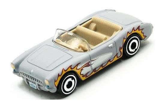 Hotwheels Hot Wheels Diecast Model Car 2024 29/250 Chevy Chevrolet Corvette 1956 Barbie Screen Time