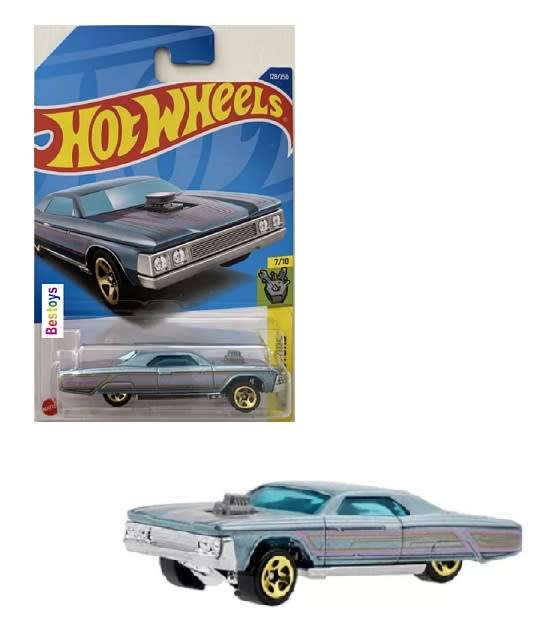 Hotwheels Hot Wheels Diecast Model Car 2022 128/250 Layin Lowrider Experimotors 1/64 scale