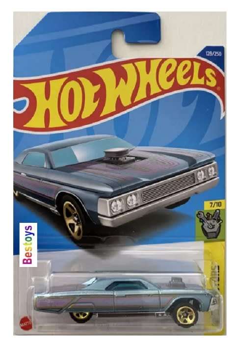 Hotwheels Hot Wheels Diecast Model Car 2022 128/250 Layin Lowrider Experimotors 1/64 scale