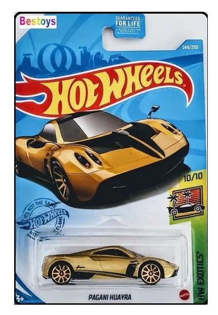 Hotwheels Hot Wheels Diecast Model Car 2021 244/250 Pagani Huayra Exotics 1/64 scale