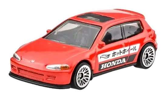 Hotwheels Hot Wheels Car 2024 95/250 Honda Civic EG 1992 J Imports 1/64 scale