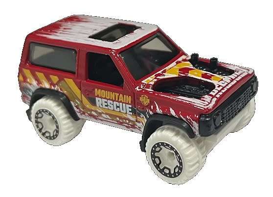 Hotwheels Hot Wheels Diecast Model Car 2024 34/250 Nissan Patrol Custom "Mountain Rescue" First Resp