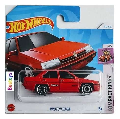 Hot Wheels 2024 41/250 Proton Saga Compact Kings