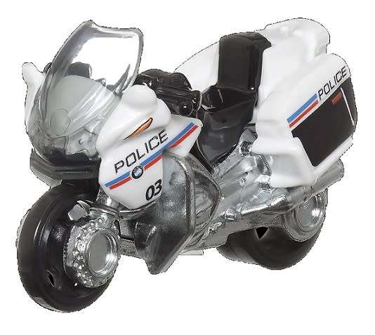 Matchbox Diecast Model Bike Motorcycle European Streets Series BMW R 1200 R1200 RT Police