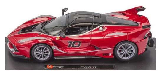 Burago 26301 Ferrari FXX K Racing No 10 1/24 scale