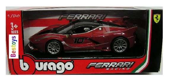 Burago 26301 Ferrari FXX K Racing No 10 1/24 scale