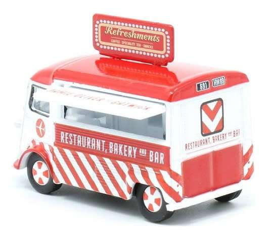 Oxford Diecast Model Car CIT002 Citroen H Catering Van Jamie Oliver Gatwick 1/76 OO railway scale
