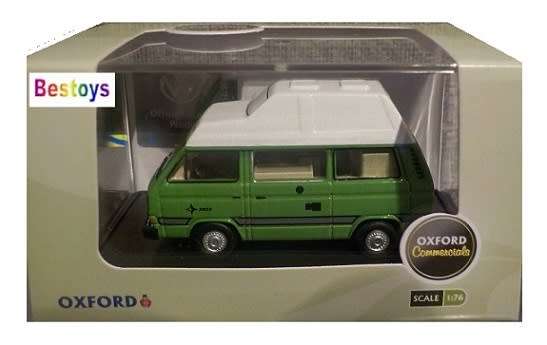 Oxford Diecast Model Car T25001 VW Volkswagen Kombi T 3 T3 T25 Camper Van 1/76 OO railway scale