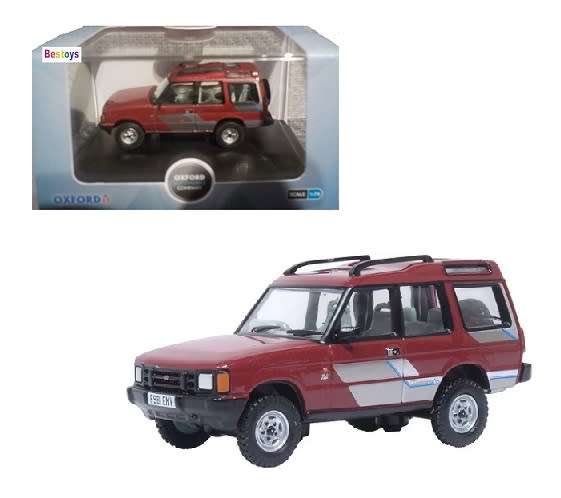 Oxford Diecast Model Car DS1001 Land Rover Discovery 1 1/76 OO railway scale