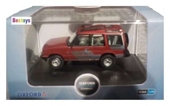 Oxford Diecast Model Car DS1001 Land Rover Discovery 1 1/76 OO railway scale