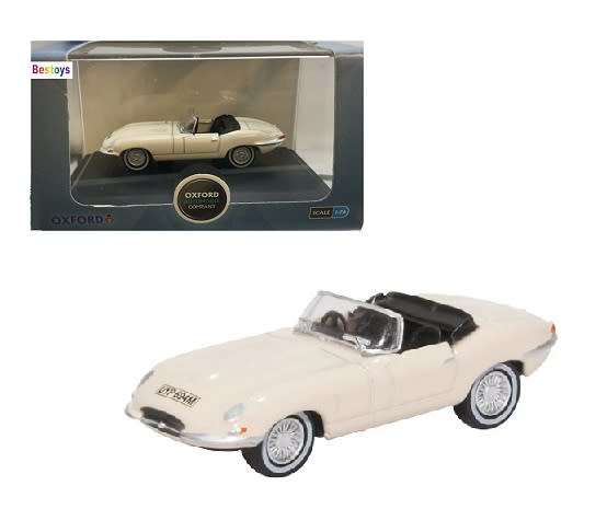 Oxford Diecast Model Car ETYP013 Jaguar E Type 1/76 OO railway scale