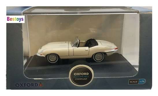 Oxford Diecast Model Car ETYP013 Jaguar E Type 1/76 OO railway scale