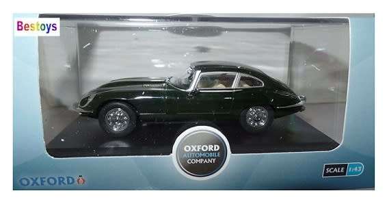 Oxford Diecast Model Car ETYP001 Jaguar E Type 1/76 OO railway scale