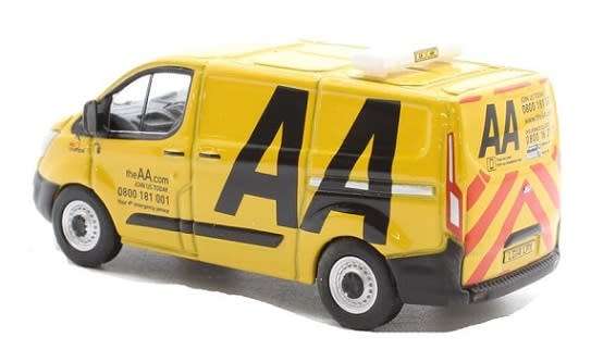 Oxford Diecast Model Car CUS001 Ford Transit Van Custom "AA" 1/76 OO railway scale