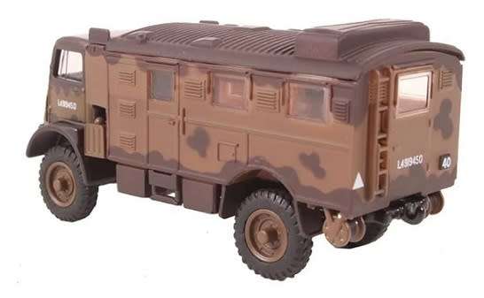 Oxford Diecast Model Truck QLR001 Bedford QLR 1st Infantry Div , UK 1942 Military 1/76 OO railway