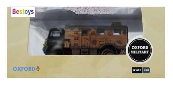 Oxford Diecast Model Truck QLR001 Bedford QLR 1st Infantry Div , UK 1942 Military 1/76 OO railway
