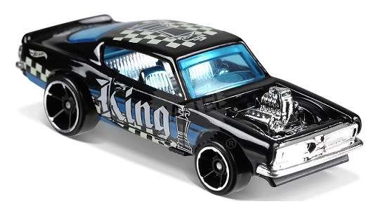 Hotwheels Hot Wheels Diecast Model Car 2018 261/365 King Cuda Checkmate 50th Anniv 1/64 scale