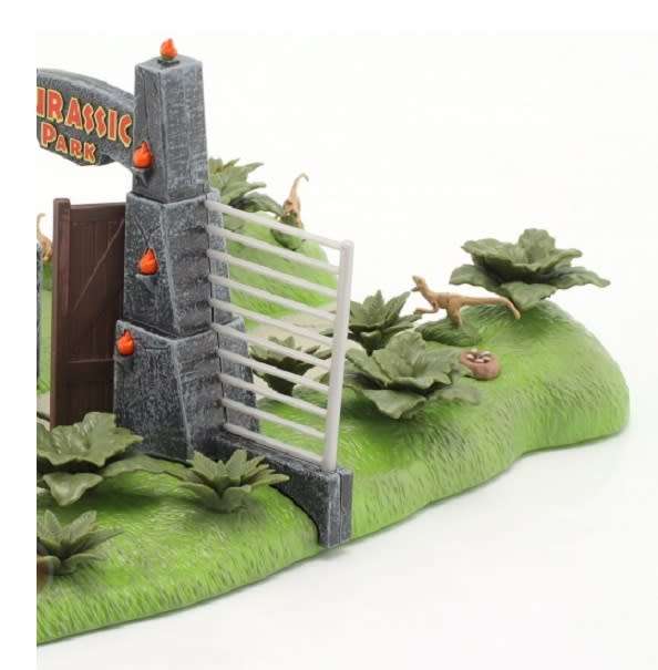 JADA Diecast Model Nano Set 34244 Jurassic Park Cars + Dinosaurs Diorama Movie Film TV