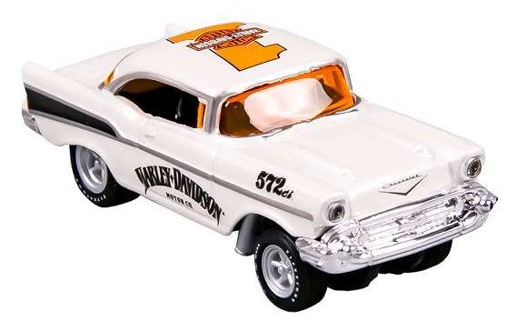 Maisto Diecast Model Car Harley Davidson Series Chevy Chevrolet Bel Air 1957 1/64 scale