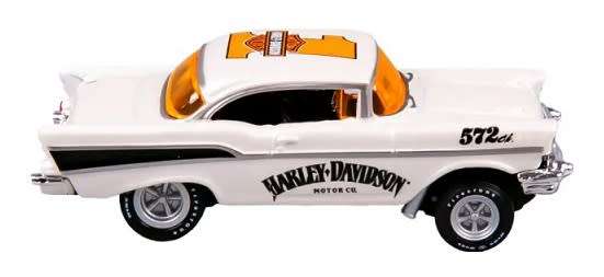 Maisto Diecast Model Car Harley Davidson Series Chevy Chevrolet Bel Air 1957 1/64 scale