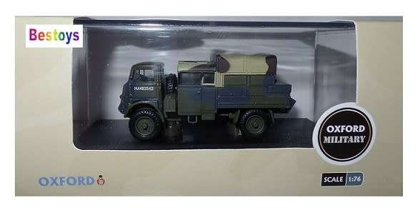 Oxford Diecast Model QLB001 Bedford QLB Truck 4th Infantry UK 1942 Military 1/76 OO railway