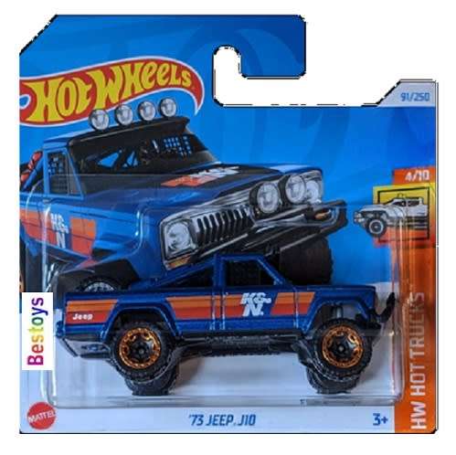 Hot Wheels Hotwheels 2024 91/250 Jeep J 10 J10 1973 "K&N" Hot Trucks 1/64 scale