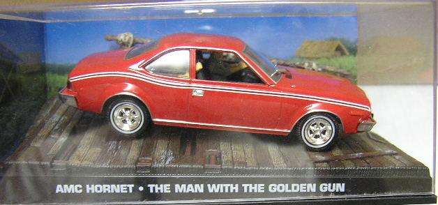 James Bond Diecast Model Car Collection Movie Film AMC Hornet Man With The Golden Gun 1/43 scale new