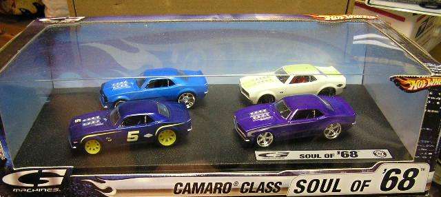 Hotwheels Car G Machines Soul Of 68 Camaro Class +- 1/50 scale Chevy Chevrolet , new in box