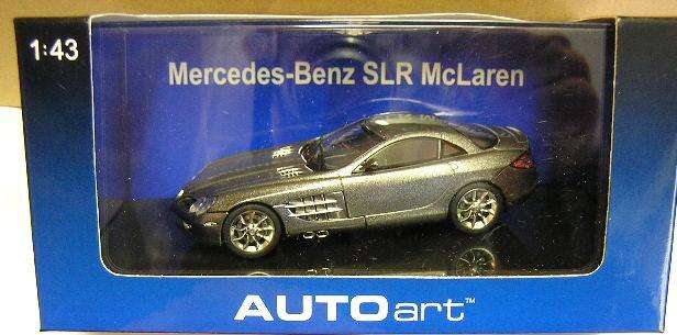Autoart Diecast Model Car 56124 , Mercedes Benz SLR Mclaren , 1/43 scale , new in box