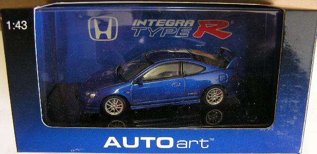 Autoart Diecast Model Car 53243 Honda Integra Type R , 1/43 scale , new in box
