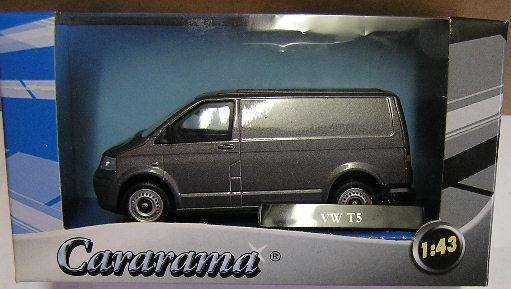Cararama Volkswagen VW T 5 T5 Panelvan Van , 1/43 scale , new in box