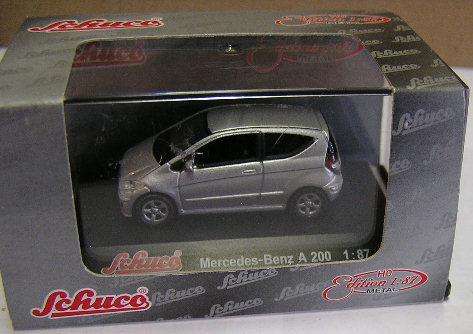 Schuco Diecast Model Car 25159 , Mercedes Benz A Class A200 A 200 ,HO 1/87 railway scale ,new in box
