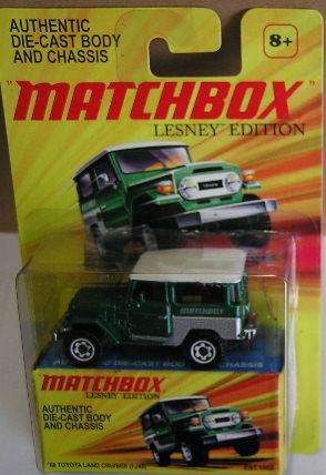 Matchbox Lesney 2010 (2009 on card) R1293 Toyota Land Cruiser Landcruiser 1968 , new in blister pack