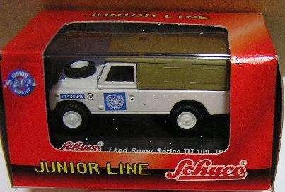 Schuco 3310032 Land Rover Series 3 109 inch "UN" , 1/72 scale , new in box