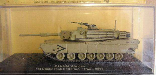 Military Vehicle Tank M1A1HA M 1 A 1 1st USMC Iraq 2003 , 1/72 scale , new in box