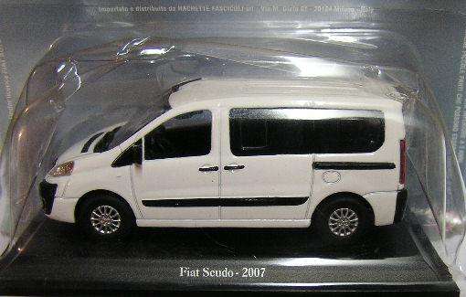 Fiat Diecast Model Car Collection , Fiat Scudo Van MPV 2007 , 1/43 scale , new in blister pack